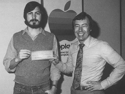 Steve Jobs And Mike Markkula